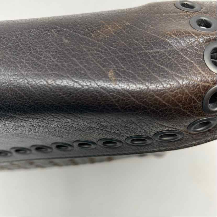 Pre-Owned Bottega Veneta Brown Leather Designer Handbag