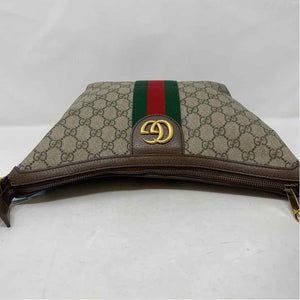 Pre-Owned Gucci Monogram Canvas Designer Handbag