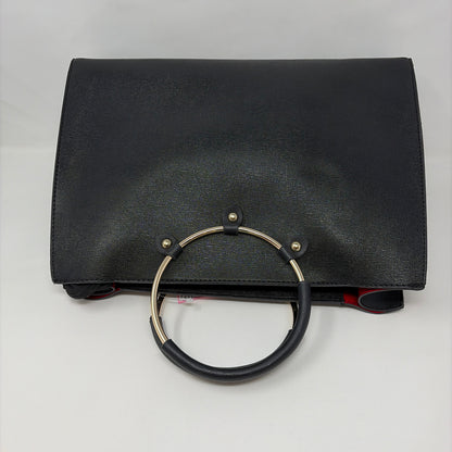 Pre-Owned La Terre Black Coated Canvas Handbag