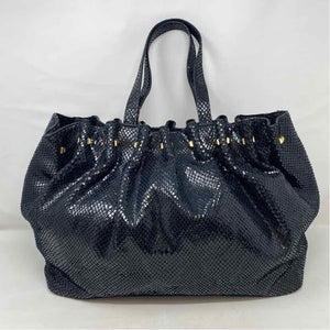 Pre-Owned INZI Black Leather Handbag