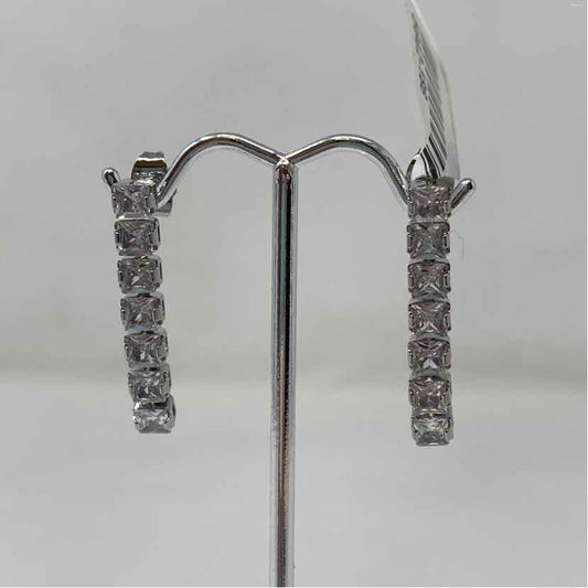 Silver Metal Earrings