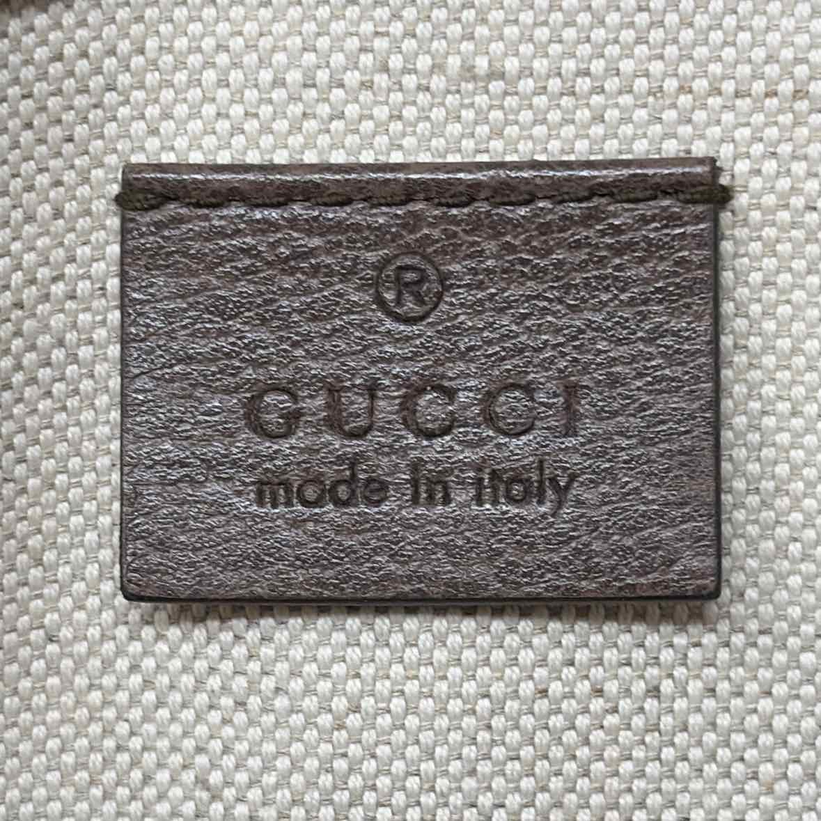 Pre-Owned Gucci Monogram Canvas Designer Handbag