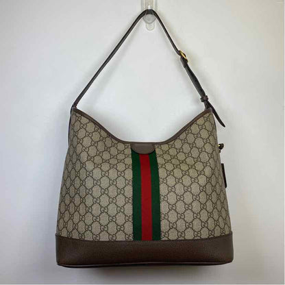 Pre-Owned Gucci Monogram Canvas Designer Handbag