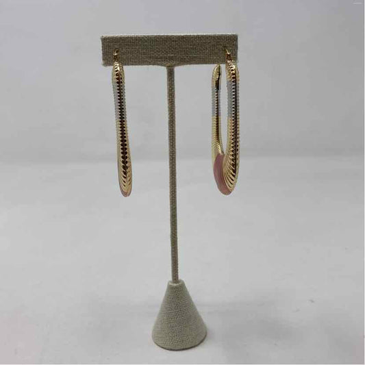 Tri Metal Metal Earrings