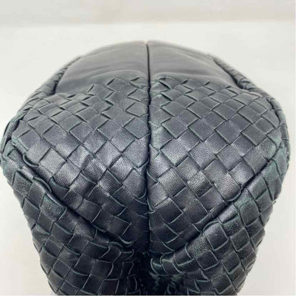 Pre-Owned Bottega Veneta Black Leather Designer Handbag
