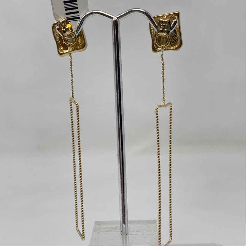Gold Metal Earrings