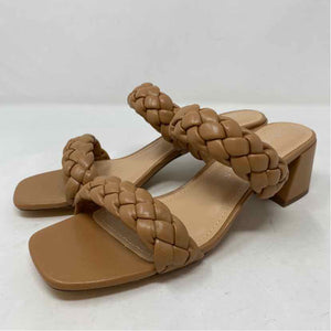 Pre-Owned Shoe Size 9 Sincerley Jules Tan Sandals