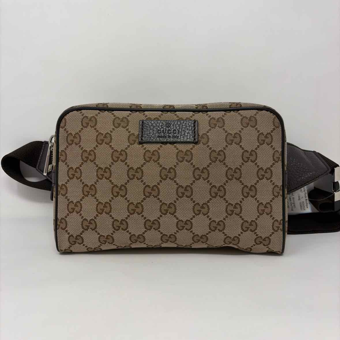 Pre-Owned Gucci Monogram Canvas Designer Handbag