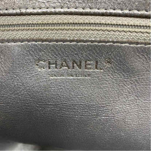 Pre-Owned Chanel Black Patent Designer Handbag