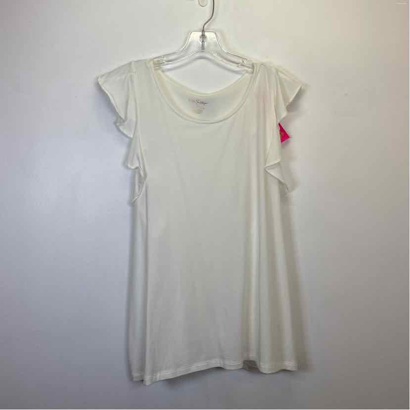 Pre-Owned Size XL Lilly Pulitzer White Top