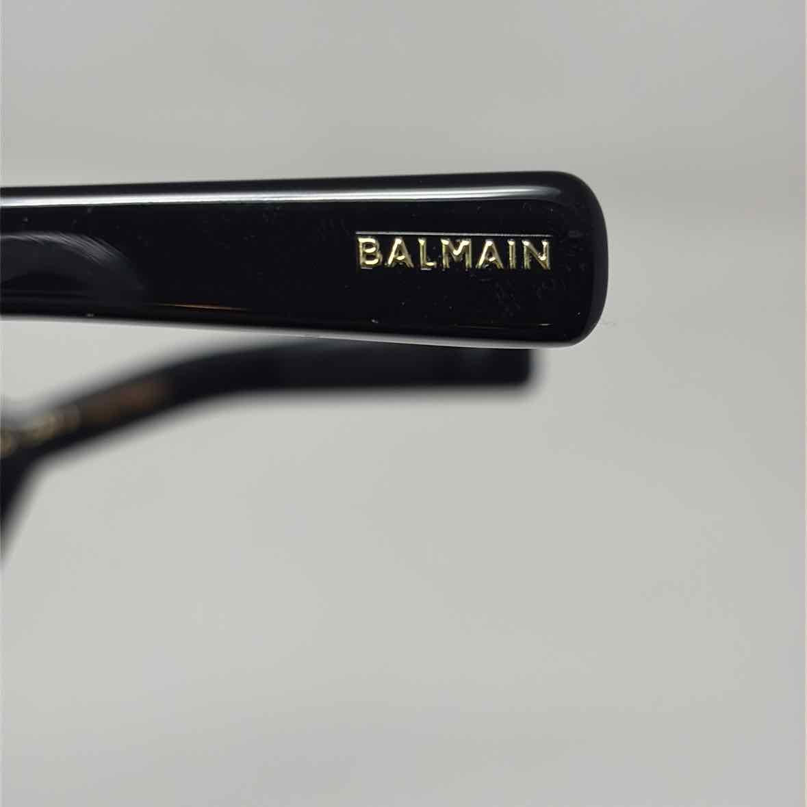 Pre-Owned Balmain Black Plastic Designer Sunglasses