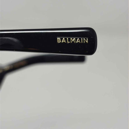 Pre-Owned Balmain Black Plastic Designer Sunglasses