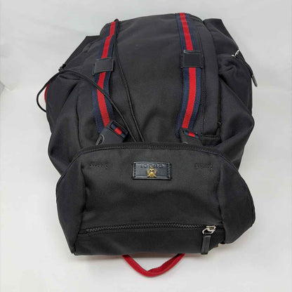 Pre-Owned Gucci Black Nylon Designer Handbag