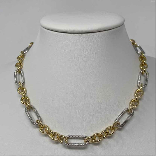 Silver/Gold Metal Necklace