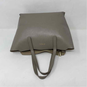 Pre-Owned Furla Taupe Leather Handbag