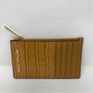 Pre-Owned Michael Kors Tan Pleather Wallet