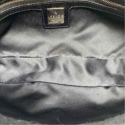 Pre-Owned Fendi Black Fabric Designer Handbag
