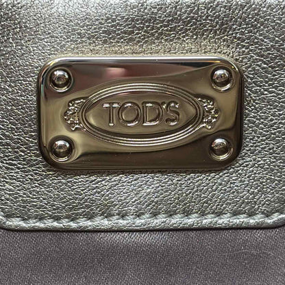Pre-Owned Tod's Gold Leather Handbag