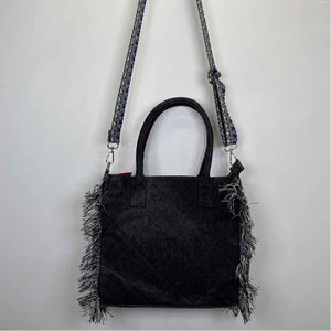 Pre-Owned Calin Collection Black Denim Handbag
