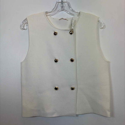 Pre-Owned Size L Miss Love White Top