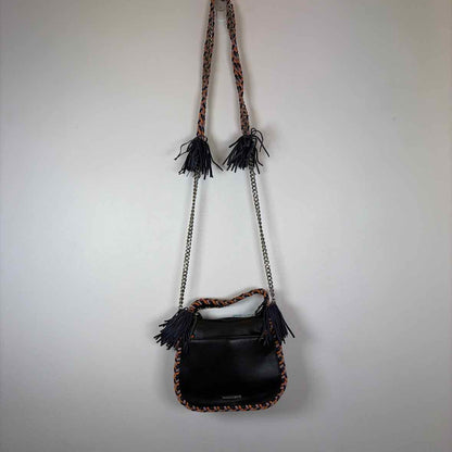 Pre-Owned Rebecca Minkoff Black Multi Leather Handbag