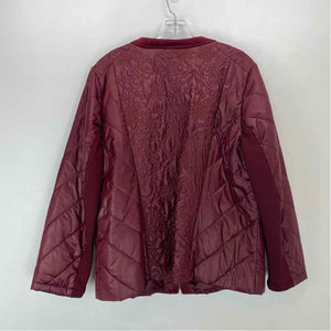 Pre-Owned Size L Chico's Burgundy Jacket