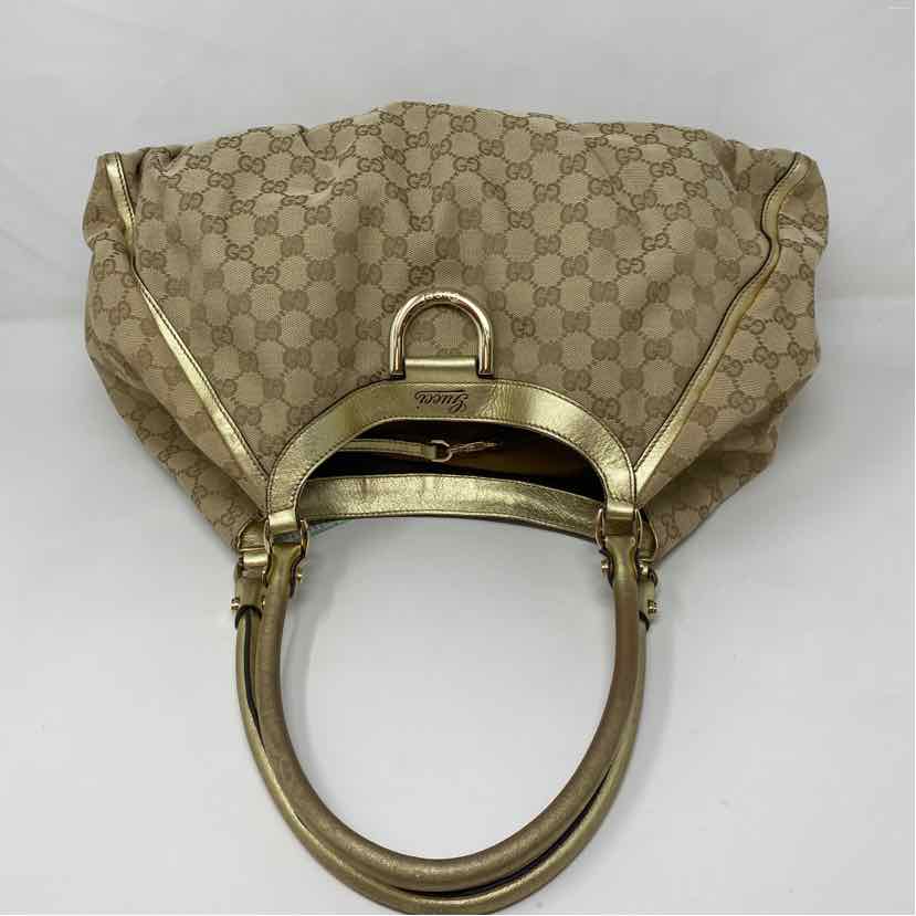 Pre-Owned Gucci Monogram Canvas Designer Handbag