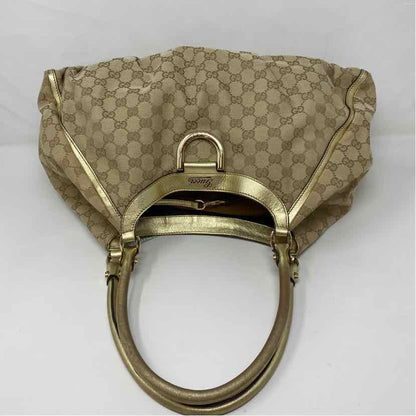 Pre-Owned Gucci Monogram Canvas Designer Handbag