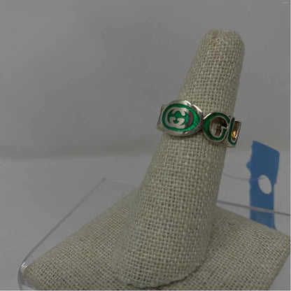 Pre-Owned Gucci Silver Sterling Designer Jewelry