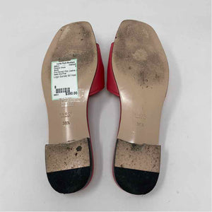Pre-Owned Gucci Pink Leather Shoe Size 8 Designer Shoes