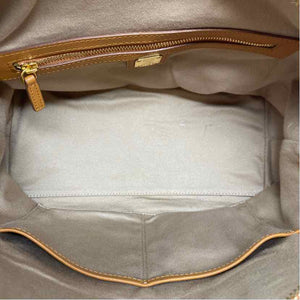 Pre-Owned MCM Cognac Leather Designer Handbag