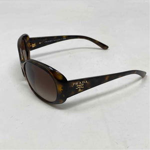 Pre-Owned Prada Tortoise Plastic Designer Sunglasses