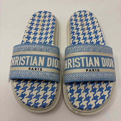 Pre-Owned Christian Dior Blue/White Shoe Size 9.5 Designer Shoes