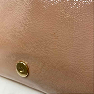 Pre-Owned Gucci Tan Patent Designer Handbag