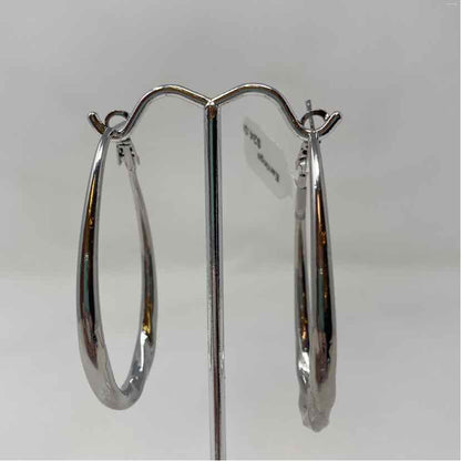 Silver Metal Earrings