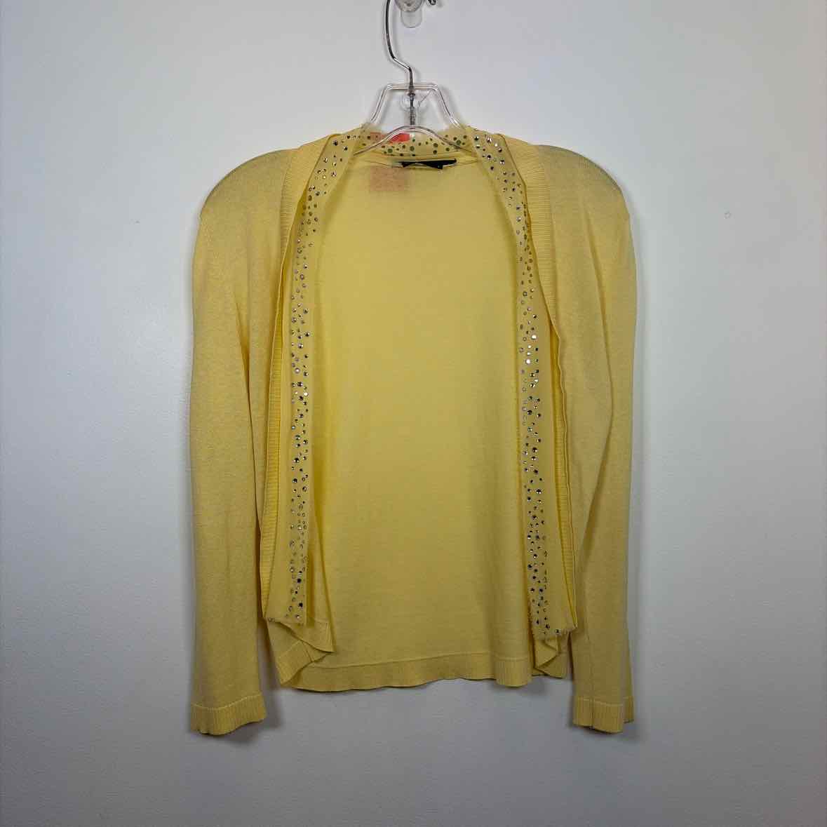 Pre-Owned Size S BCBG Maxazria Yellow Sweater
