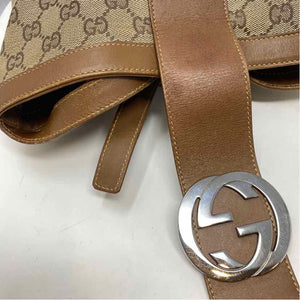 Pre-Owned Gucci Monogram Canvas Designer Handbag