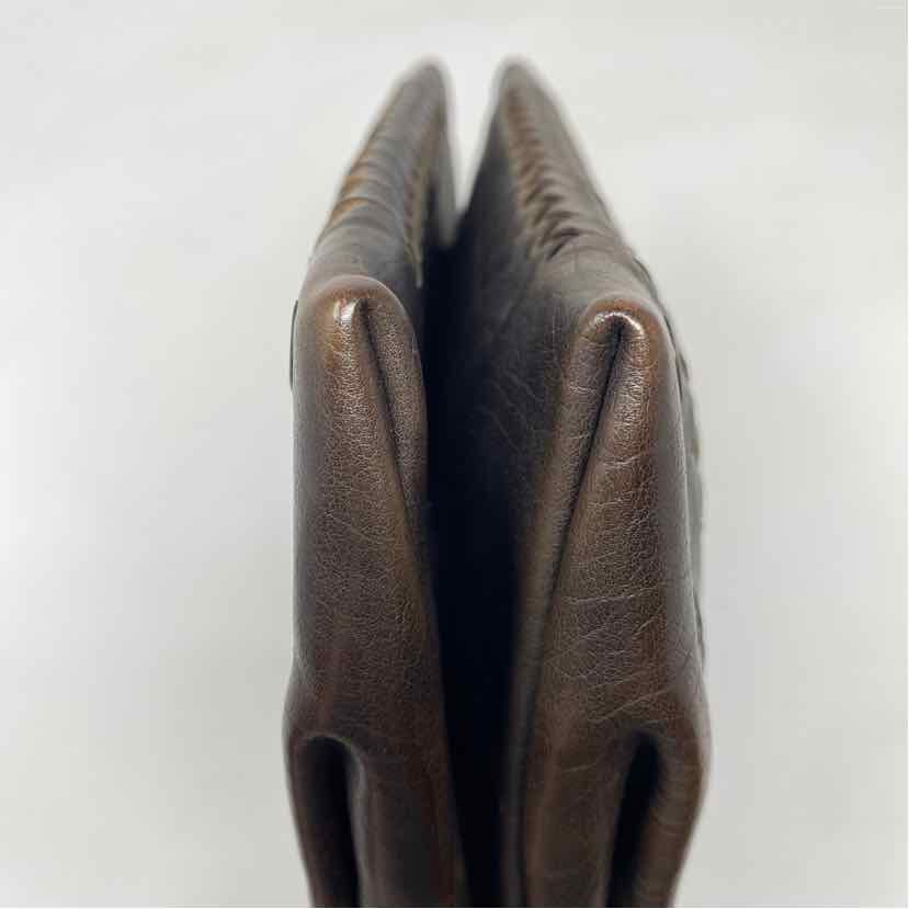 Pre-Owned Bottega Veneta Brown Leather Designer Handbag