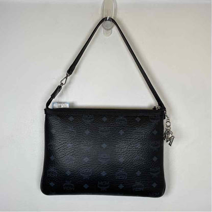 Pre-Owned MCM Black Leather Designer Handbag
