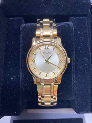 Pre-Owned Bulova Gold Metal Watch