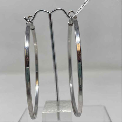 Silver Metal Earrings