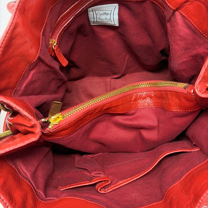 Pre-Owned Cynthia Rowley Red Leather Handbag