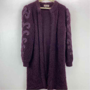 Pre-Owned Size M/L Escada Eggplant Cardigan