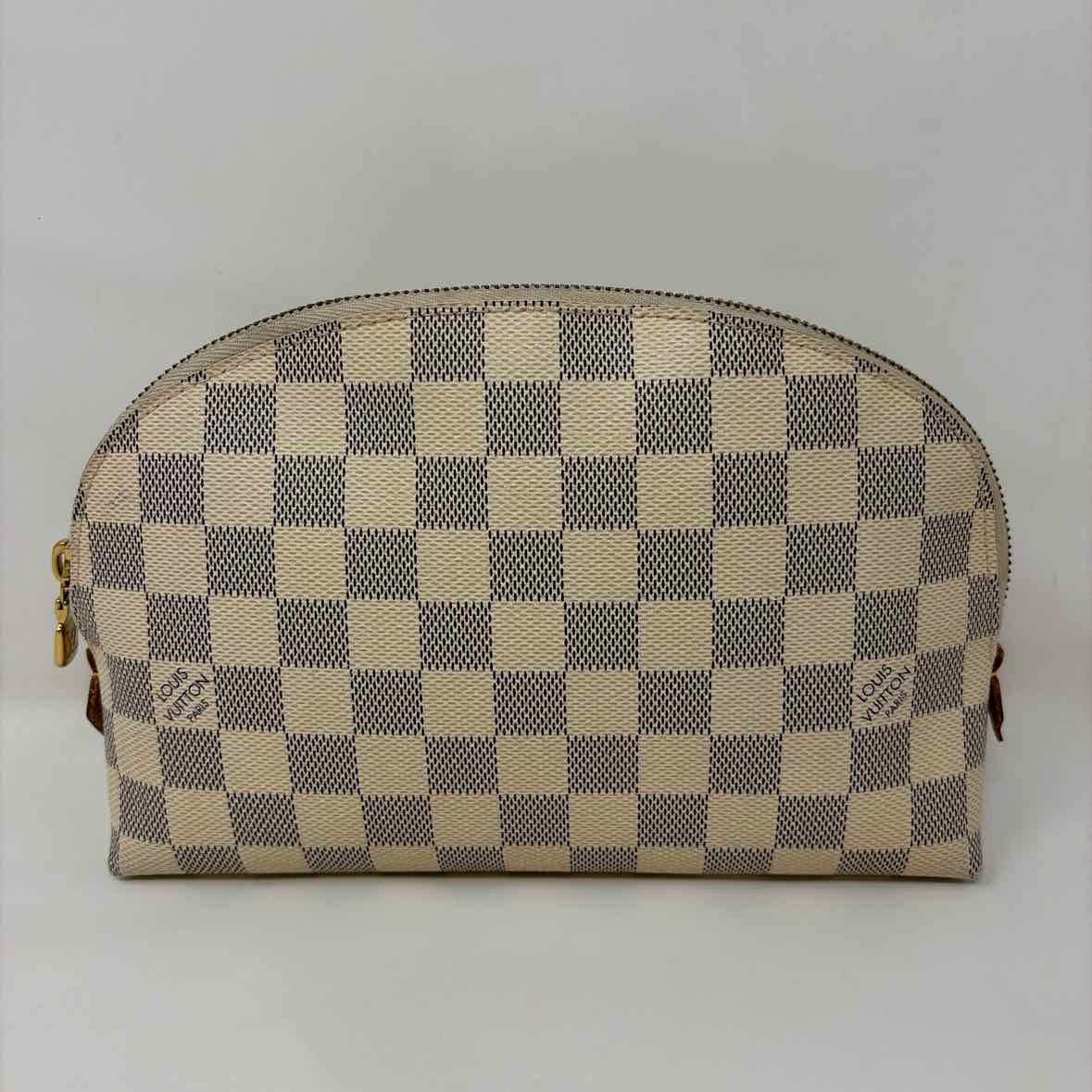 Pre-Owned Louis Vuitton Damier Azur Canvas Designer Handbag