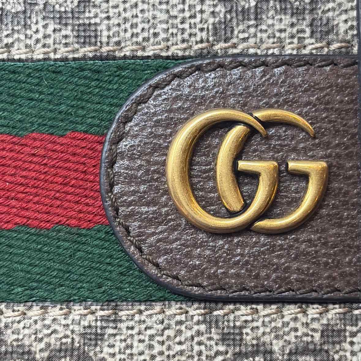 Pre-Owned Gucci Monogram Canvas Designer Wallet