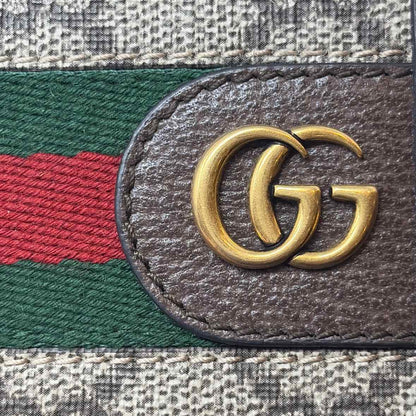 Pre-Owned Gucci Monogram Canvas Designer Wallet
