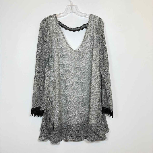 Pre-Owned Size S Lucy Love Black/White Casual Dress