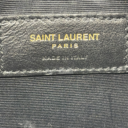Pre-Owned Saint Laurent Tan Woven Designer Handbag