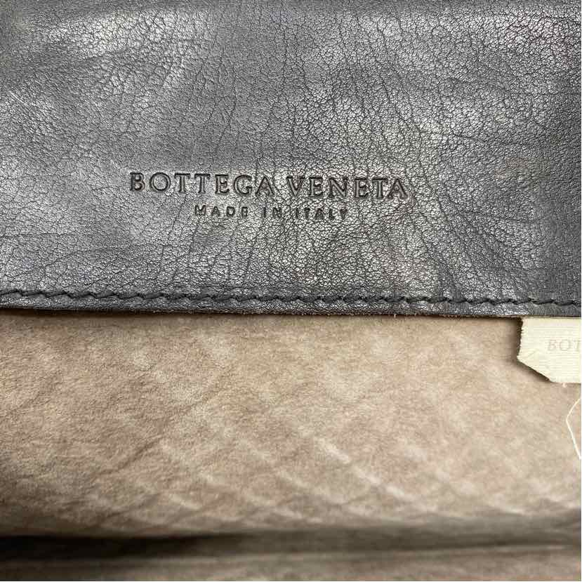 Pre-Owned Bottega Veneta Brown Leather Designer Handbag