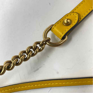 Pre-Owned Gucci Yellow Leather Designer Handbag